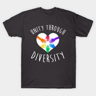 Unity Through Diversity Differences Celebrate T-Shirt